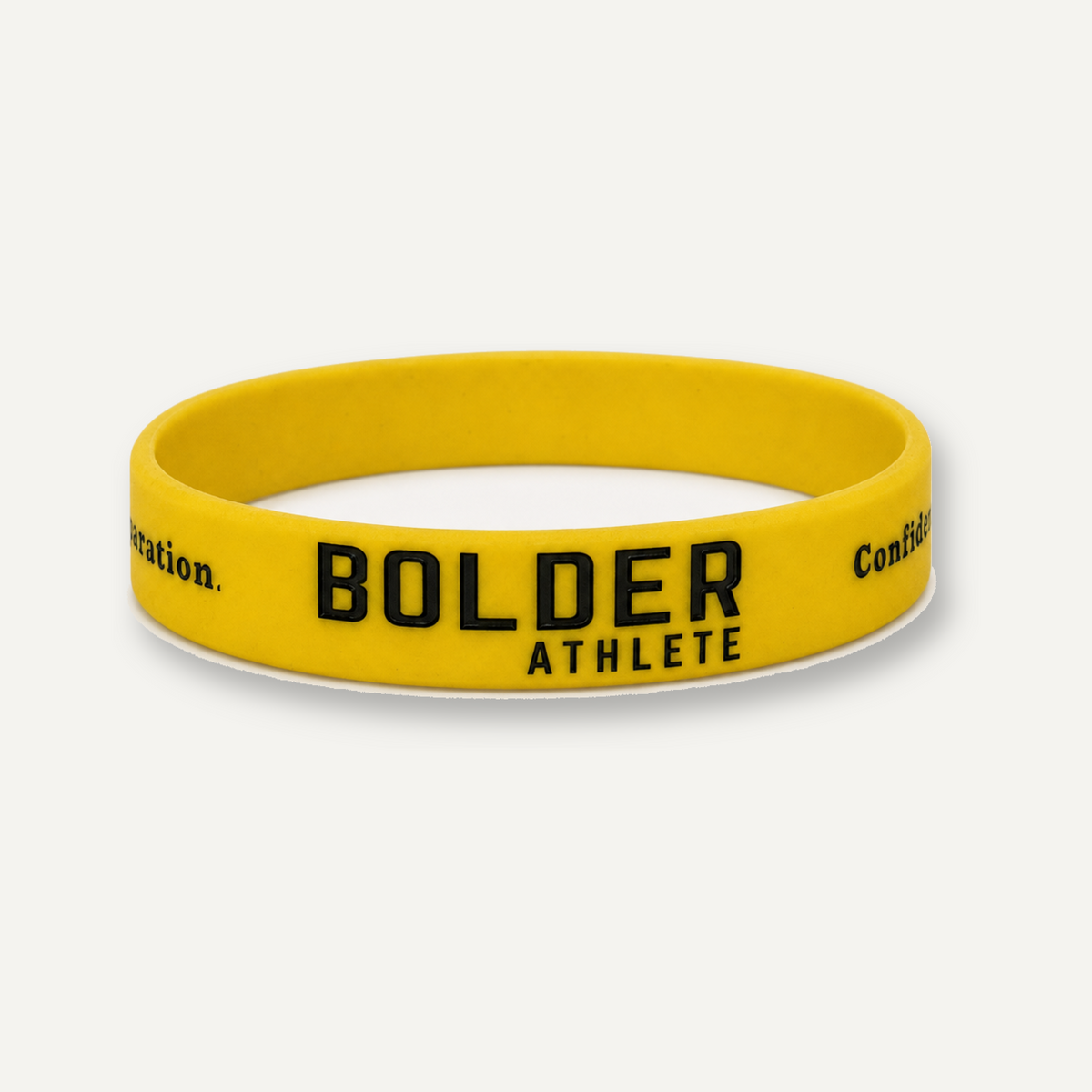 Youth Bolder Athlete plastic wristband — light studio gallery image 29820567978118