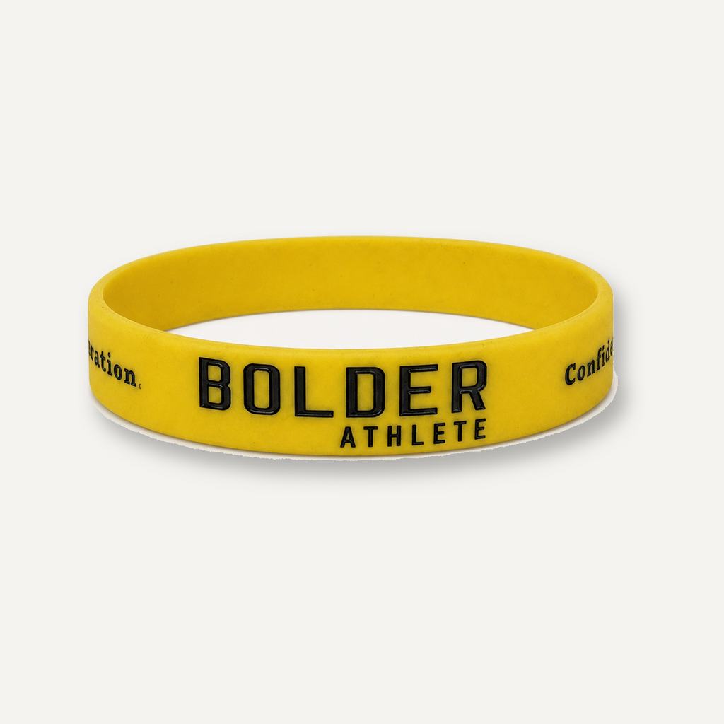 Bolder Athlete Plastic Wristband featured product image on light studio background