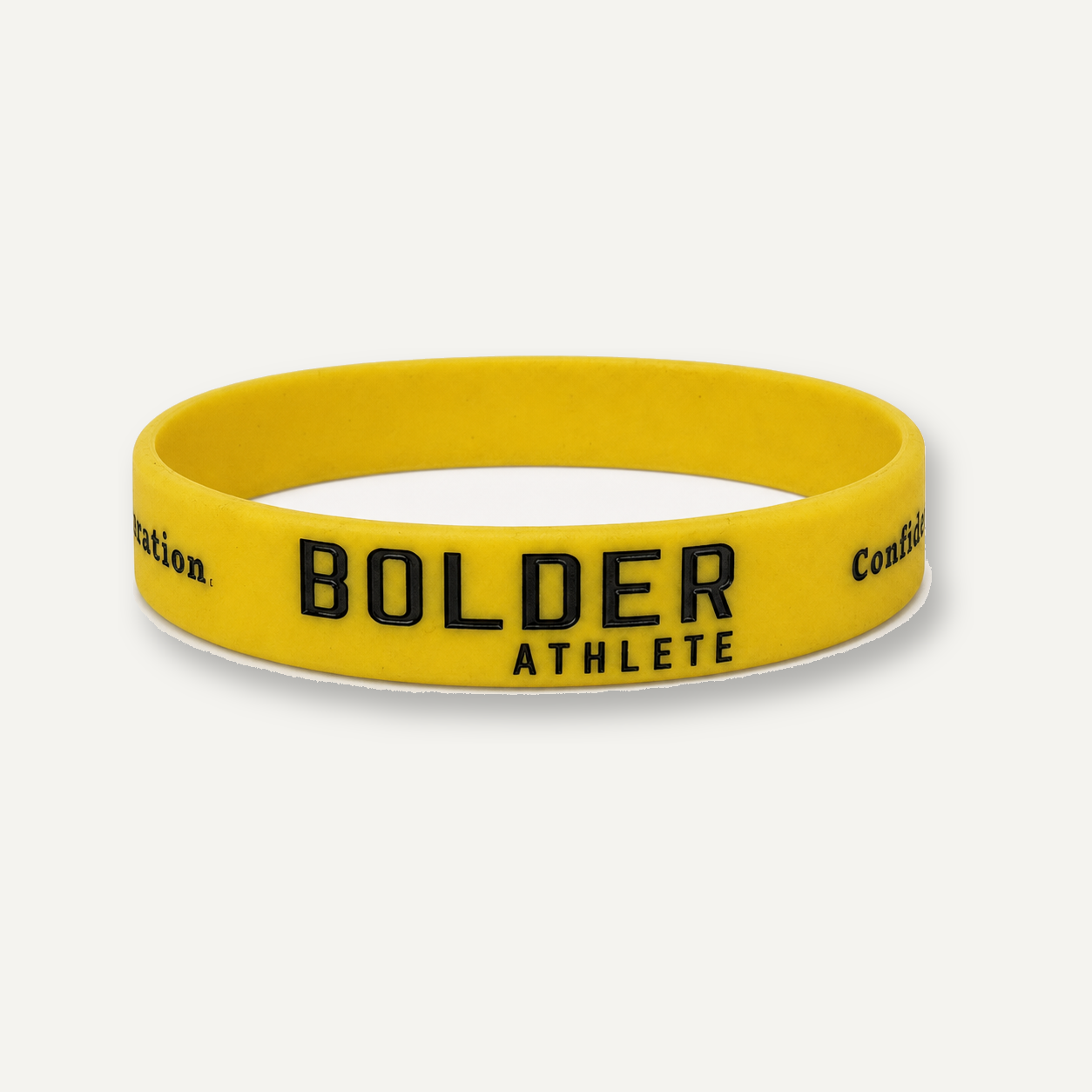 Bolder Athlete Plastic Wristband featured product image on light studio background