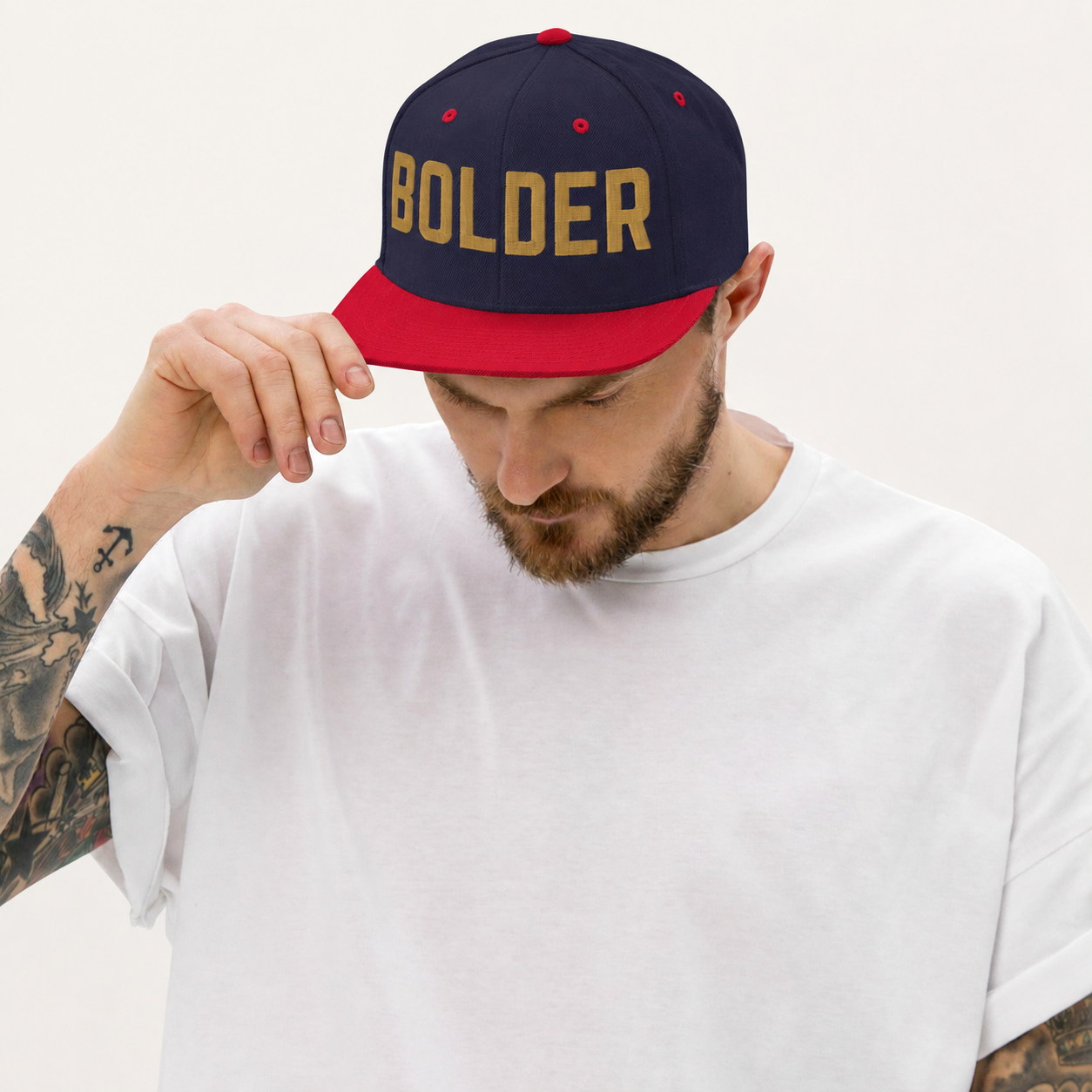 BOLDER Snapback featured product image on light studio background