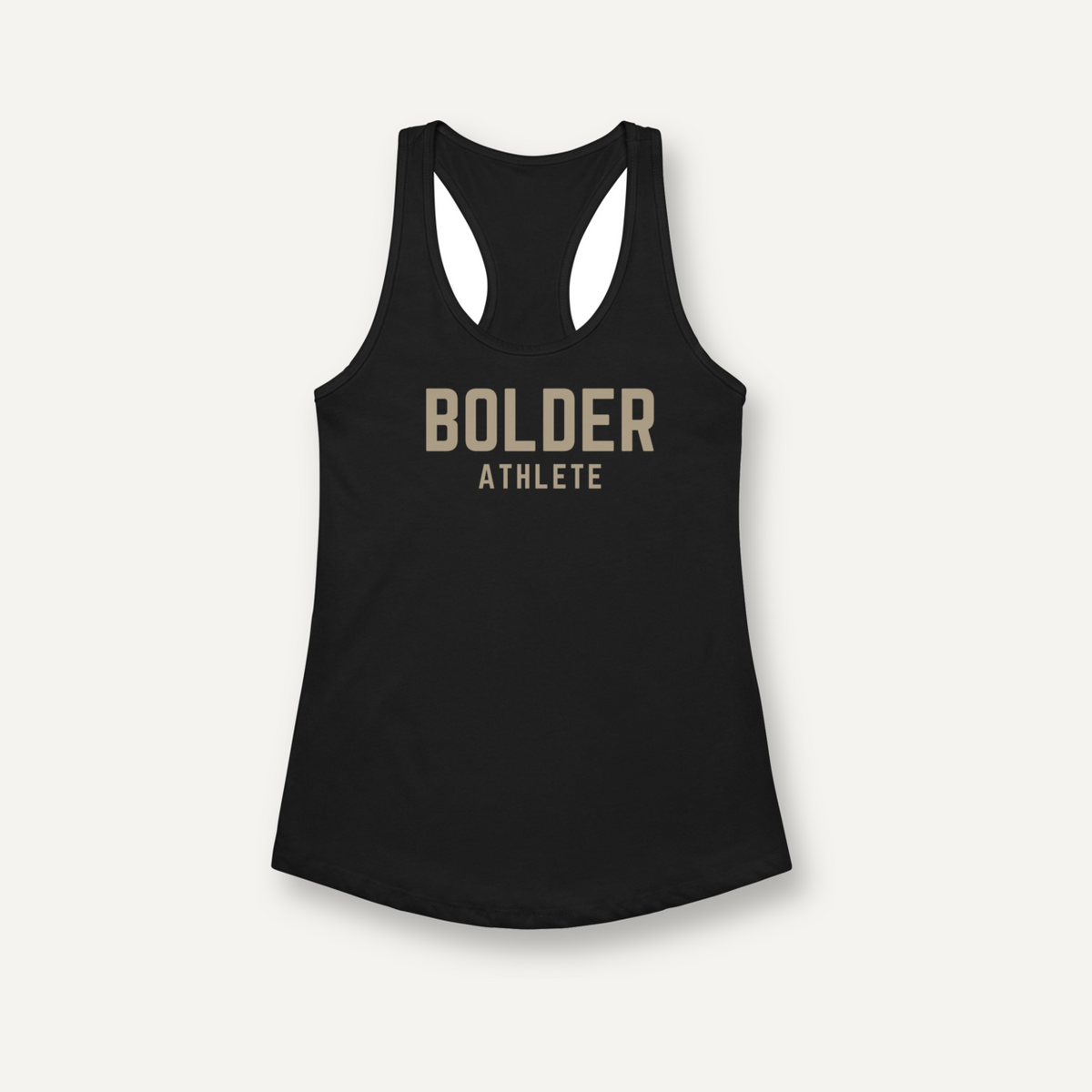 Women’s Fitted Racerback Tank featured product image on light studio background